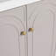 Meuble-lavabo autoportant kaki de style moderne avec porte à fermeture en douceur 30 po