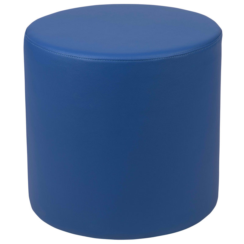 Flash Furniture Nicholas Flexible Learning Modular Soft Seating Circle Ottoman for Classrooms and Common Spaces