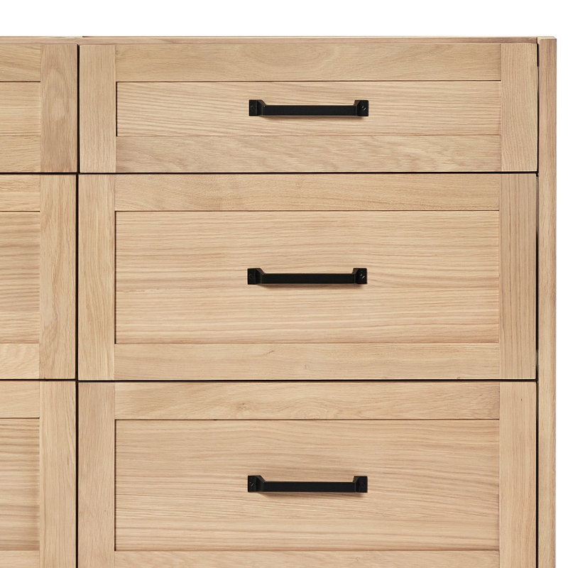 ARIEL Monroe 72 Double Bathroom Vanity Base Only, Oak