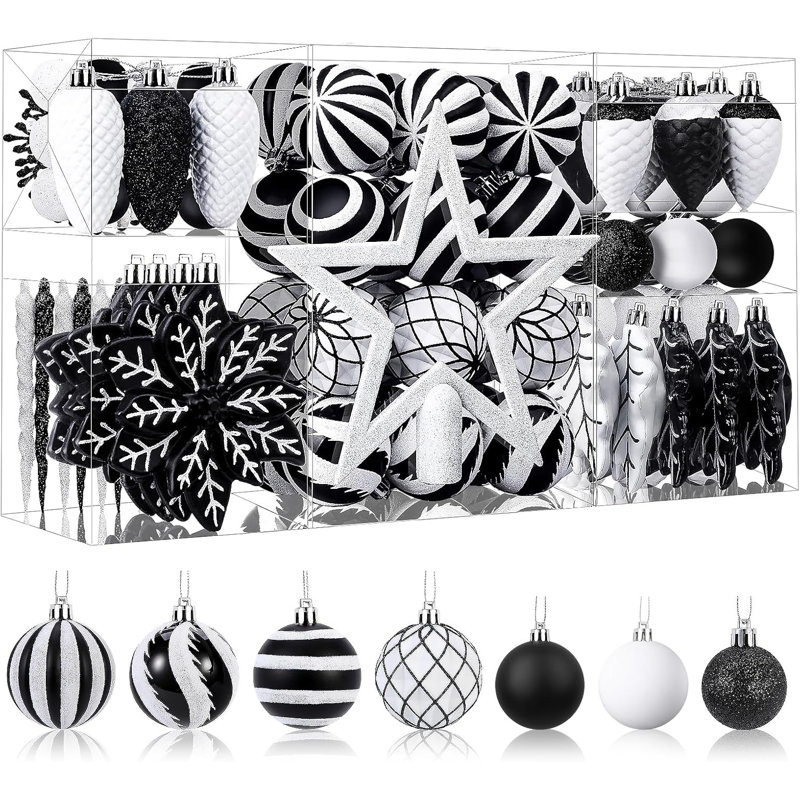 Decorative Accent, Black/White