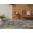Asil 8' Taupe Oriental Washable Indoor Outdoor Runner Rug