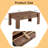 Multi-Functional MDF Coffee Table With Password Lock, Suitable For Storing Firearms And Wine