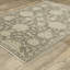 Tapis gris / beige à motif floral traditionnel Élizizabeth-1590026701