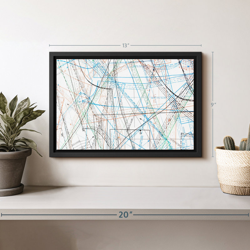 «Sewing Pattern Wall Art», H 9 po x l 13 po