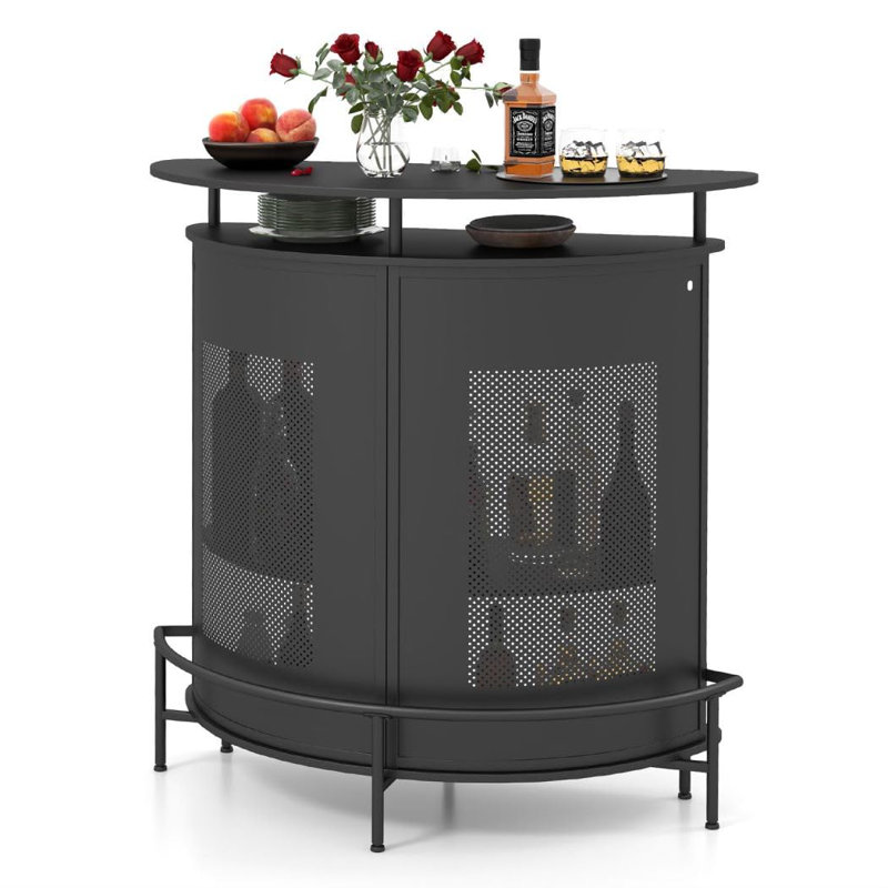 Wood Bar Cart
