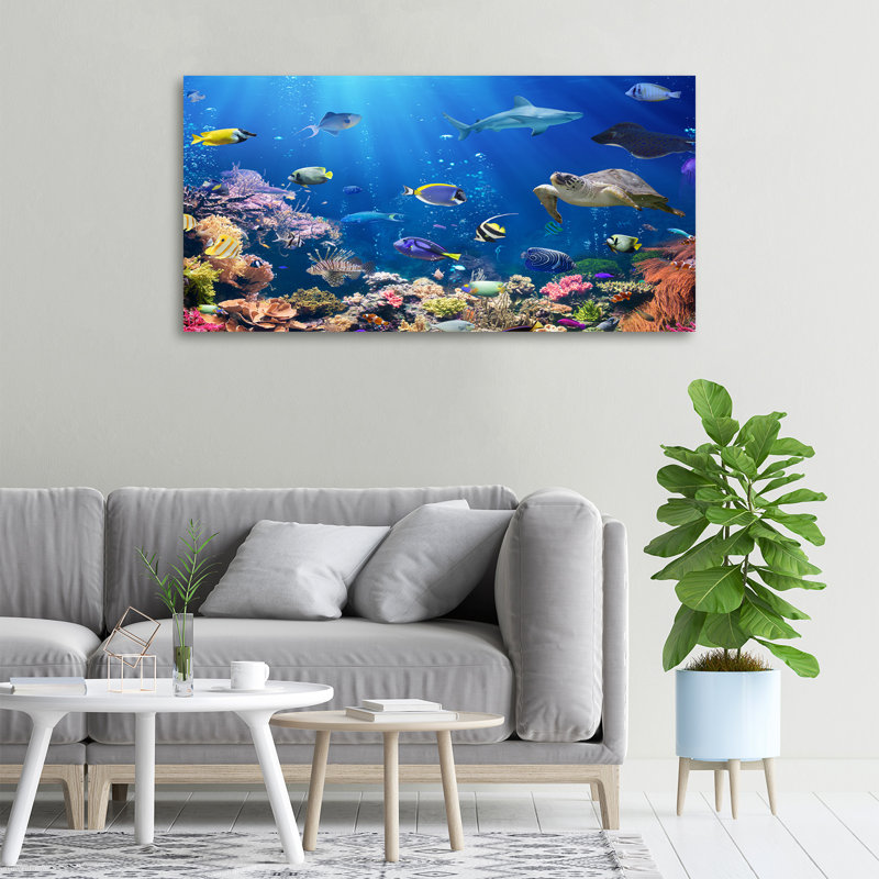 Coral Reef - No Frame Print on Canvas