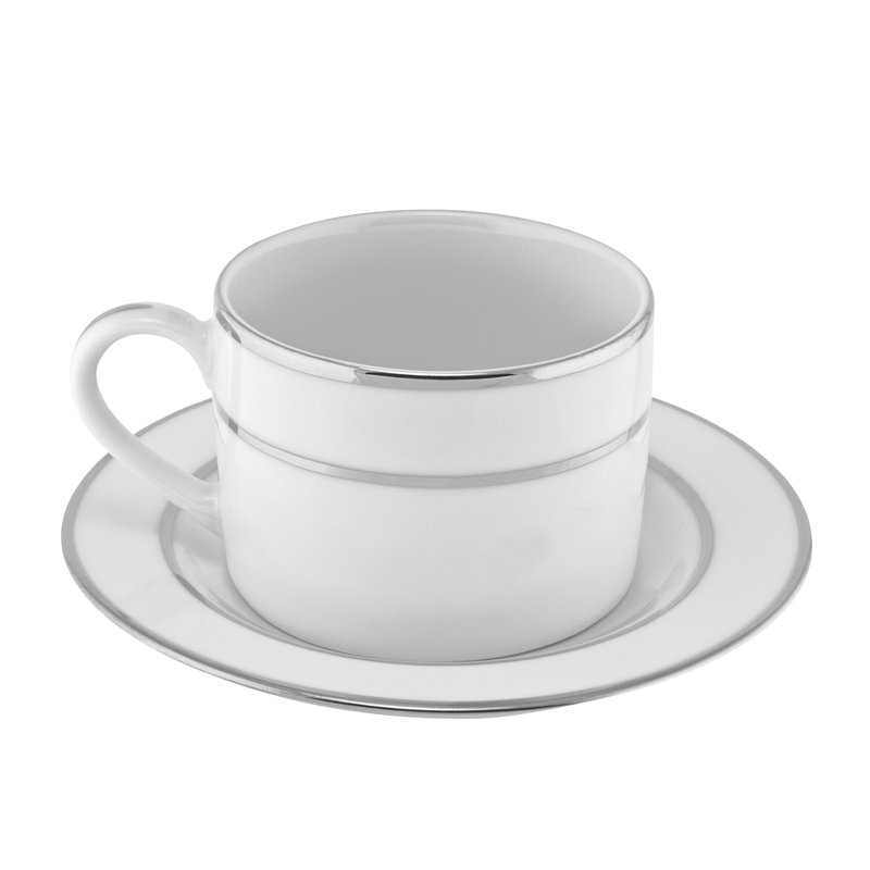 Bairdford Porcelain Teacup and Saucer