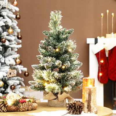 60cm H Lighted Artificial Christmas Tree