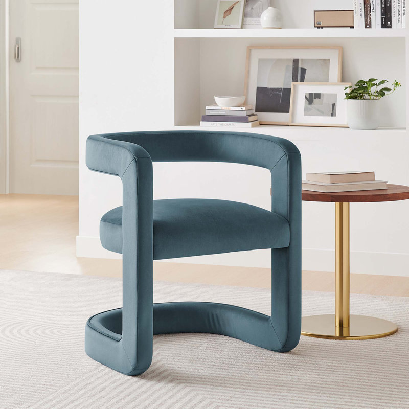 Chaise de salle à manger Winslow, Bleu cadet