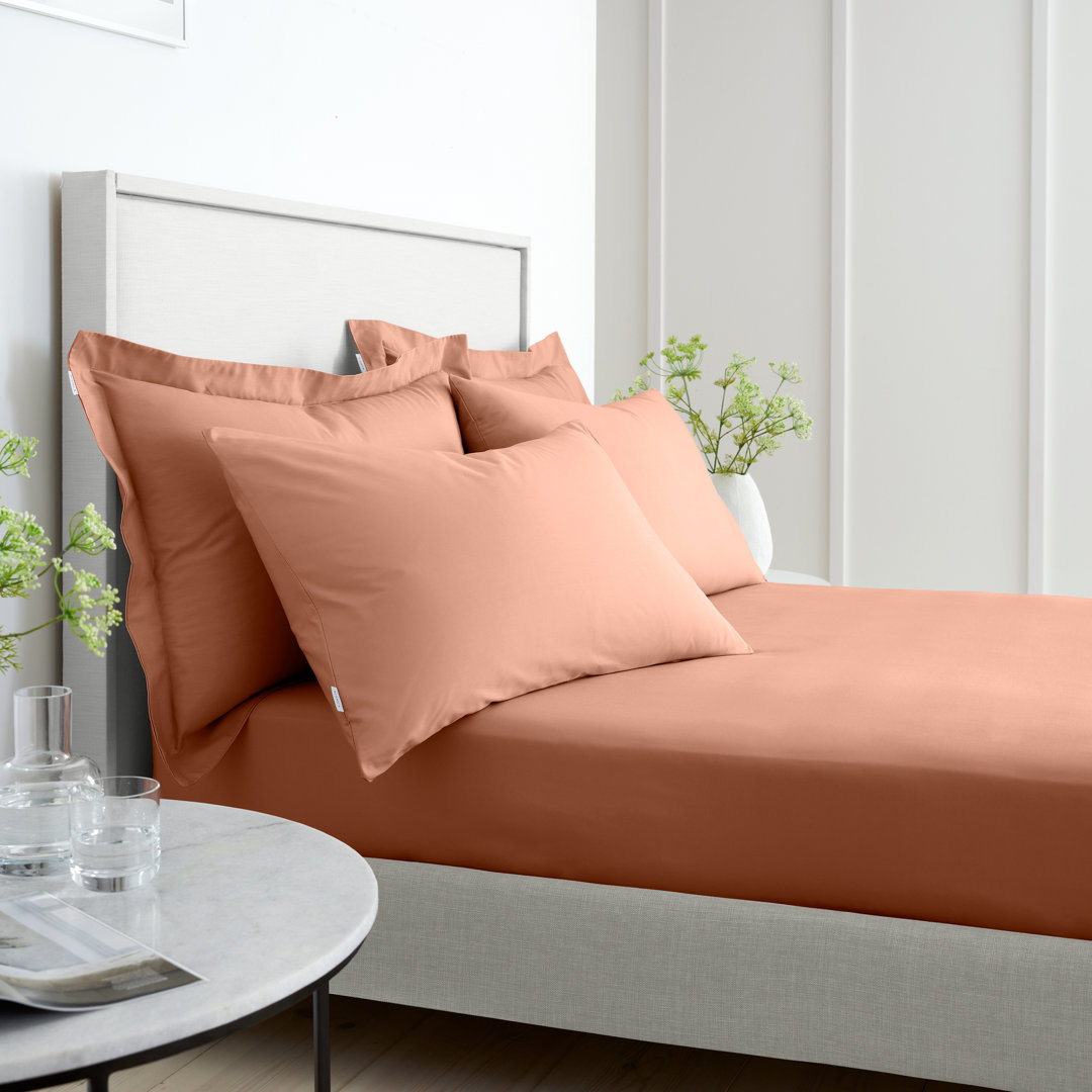 200 Thread Count 100% Cotton Standard Pillowcase Pair
