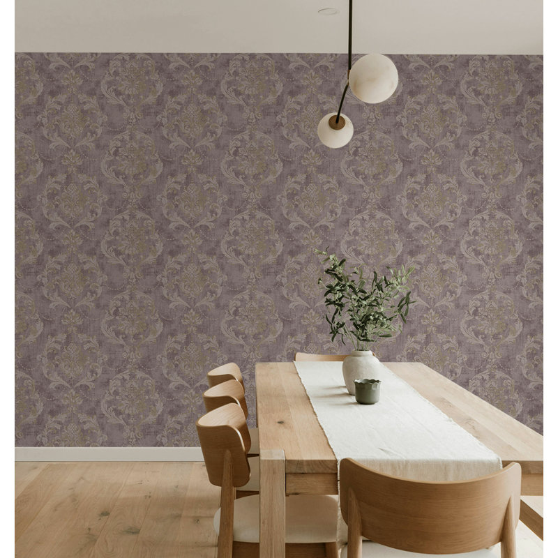  Papier peint damassé non-encastré Designs