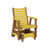 Sunburst Yellow Top/Antique Mahogany Base selected