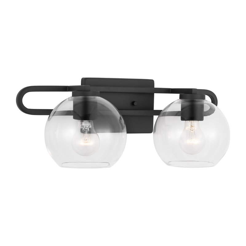 Codyn 4 - Light Vanity Light, Midnight Black, 7.63"H x 19.75"W x 8.38"D, 2