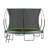 14FT Springfree No Gap Trampoline- Green
