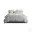 Ensemble de housse de couette en coton 3 pièces, doux et infroissable avec finition délavée
