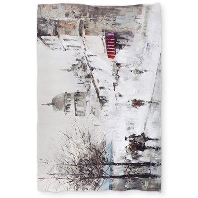 Gray City Street Modern Duvet Cover | Urban Home Decor