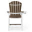 Fauteuil à hauteur de comptoir Kevin Adirondack, blanc-130679348-130679352