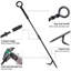 30'' Fireplace Tool Set, 4 Pcs Heavy Duty Manganese Steel Fireplace Tools