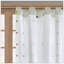Panneau de rideau simple en coton Deshon