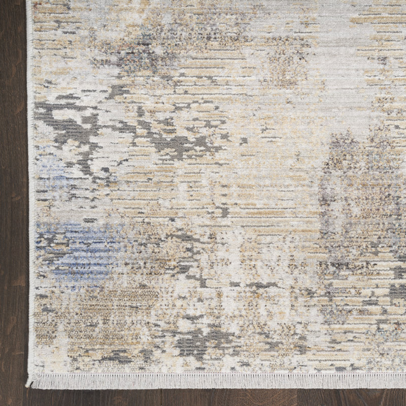 Clarajane Abstract Indoor Rug, Rectangle 5'3" x 7'6"