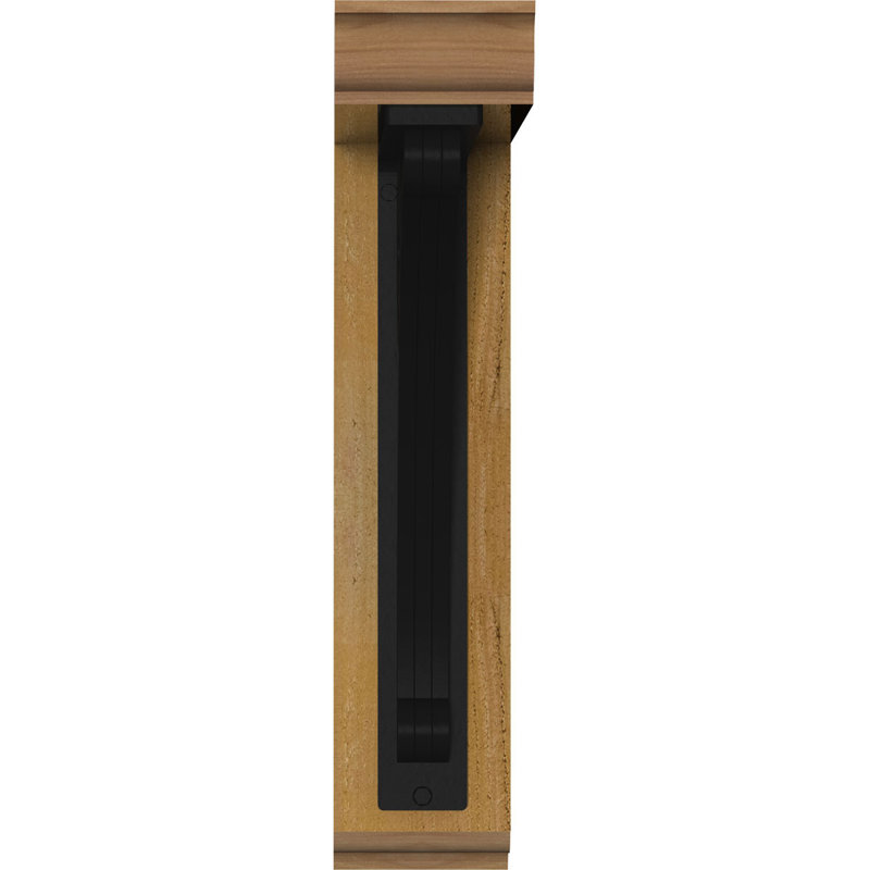 Crawley Traditional Traditional Ironcrest, H 19 po x P 16 po, Cèdre rouge de l'Ouest l 4 po x T 2 po (sciage br
