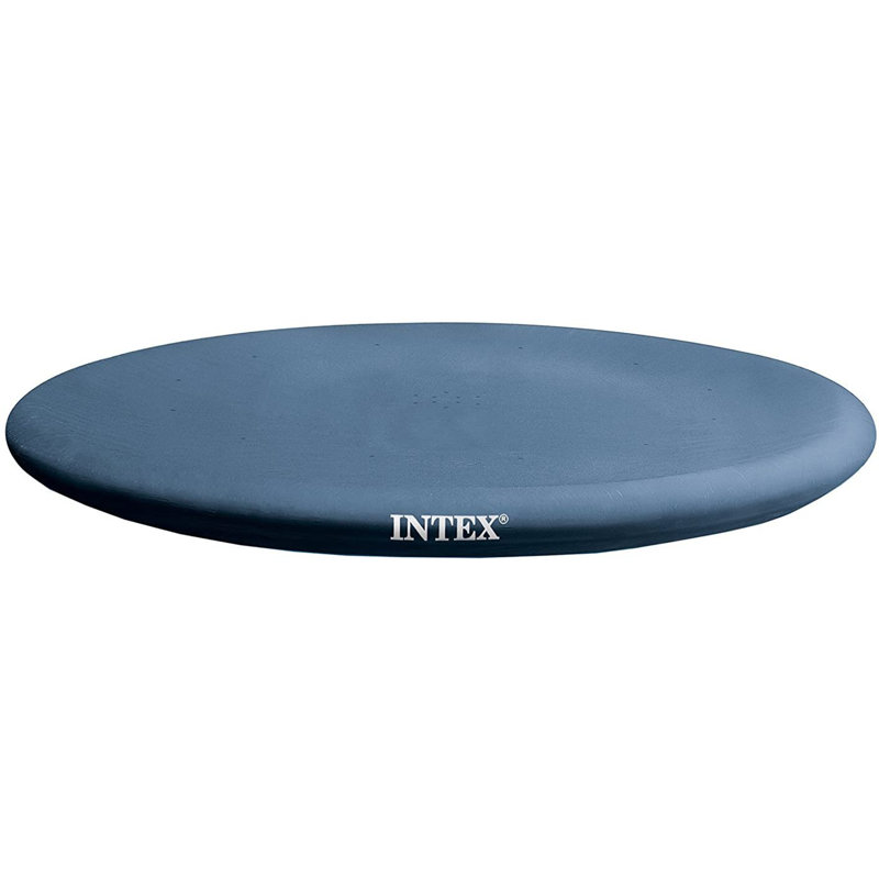 Intex Easy Set Above Ground Swimming Pool Vinyl Round Cover, Pool Not Included