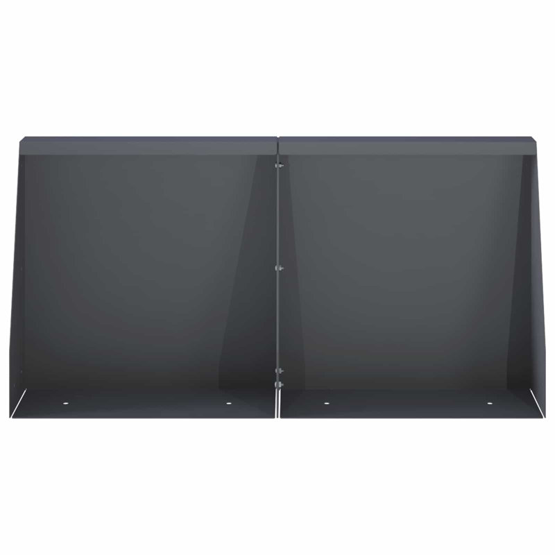30cm H x 160cm W Steel Retaining Wall Included