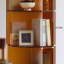 Bibliothèque d'angle en acrylique multifonctionnelle