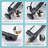 Kitchen Faucet with Pull Down Sprayer, Single Handle High Pressure Kitchen Sink Faucet, Commercial Double-Headed Kitchen Faucets Sink with Deck Plate-115750760