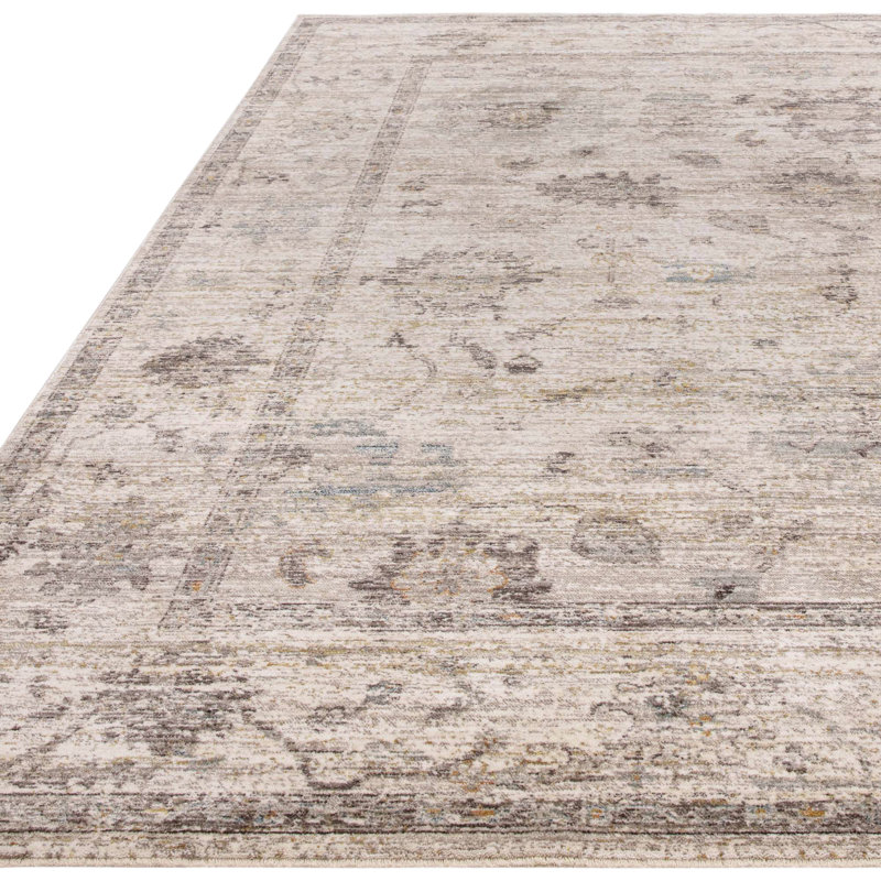 Chavonda Beige Area Rug, Rectangle 120 x 160cm