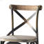  Tabouret de bar à dossier croisé-902808626