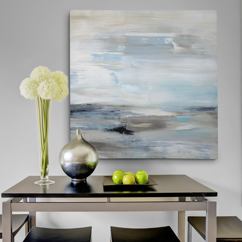 " Gulf Stream ", 32" H x 32" W x 1.5" D, Wrapped Canvas