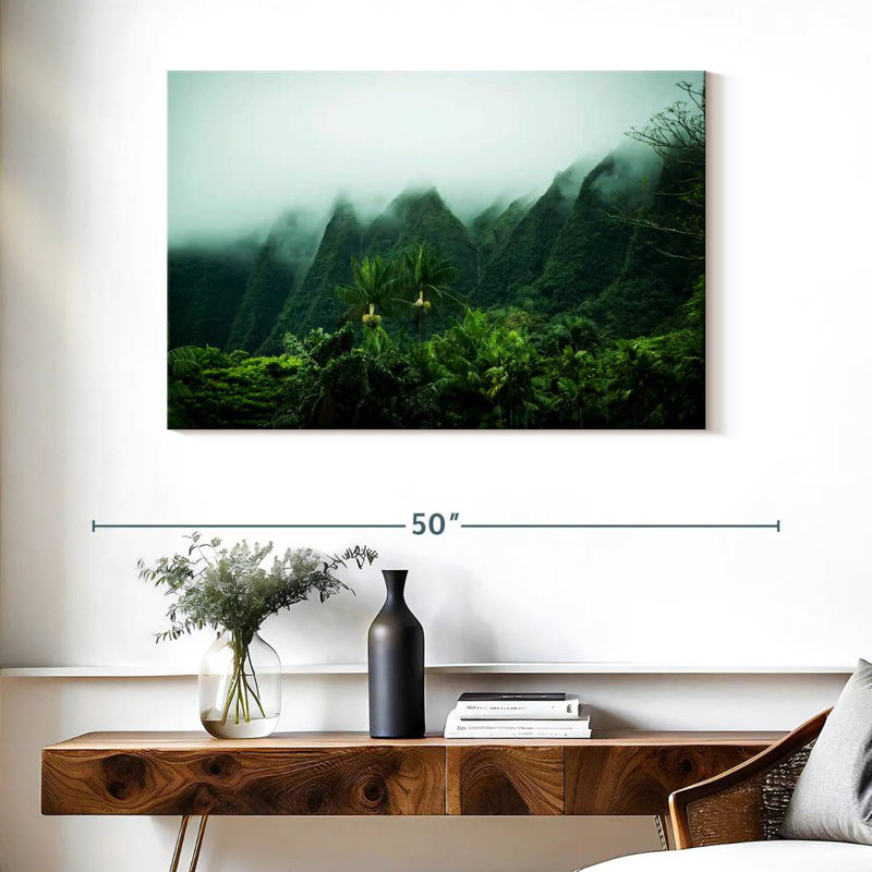 Paysage Alvord brumeux Kaneohe