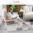 Rocking Chair with Ottoman-1673479821