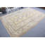 Grand grand tapis turc Anatolian rétro avec un design oriental vert pour un décor de salon élégant