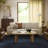 Mazzi Contour Hand Loomed Wool Geometric Navy Area Rug-570642728