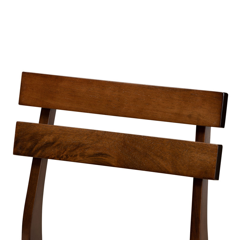 Katreina 17.7'' H Upholstered Walnut Side Chair, Light Beige