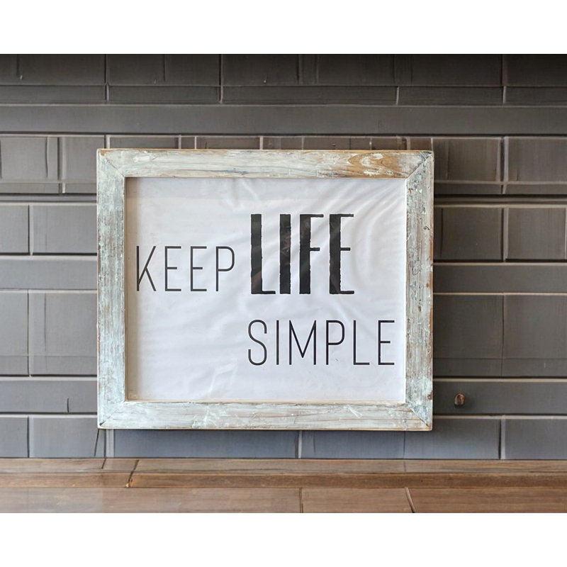 Rustic Memory Frame Wall Art, White, 11" x 14"