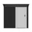 4 x 6FT Metal Pent Roof Garden Tool Shed