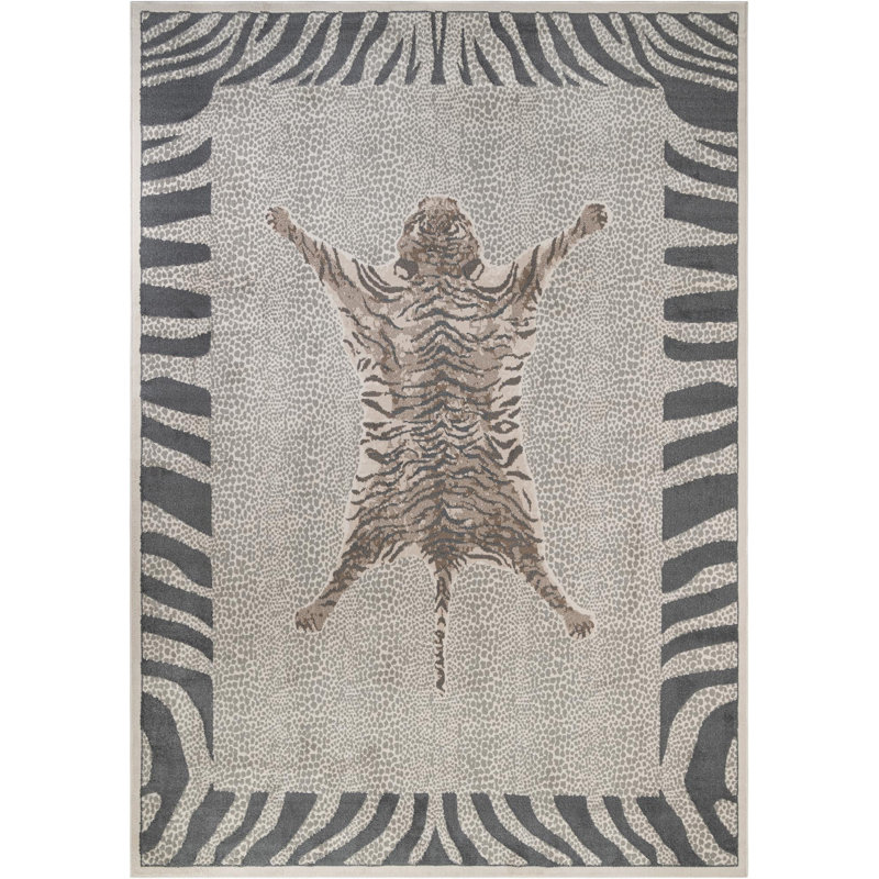  Tigres Wildlife Rug, Rectangle 10' x 14'1"