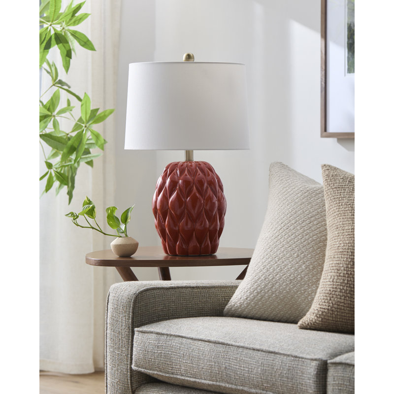 Shahe Table Lamp, Red