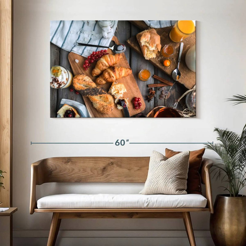 Bread For Breakfast, 32" H x 48" W