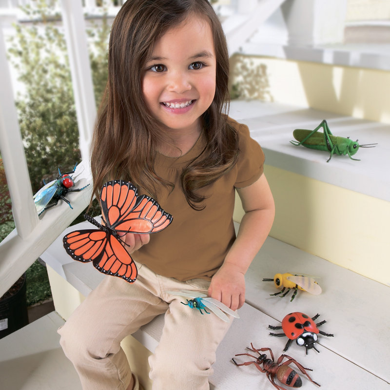 Ensemble de 7 insectes géants