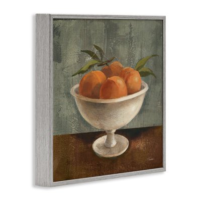 Peaches Still Life Framed Giclee Art by Silvia Vassileva