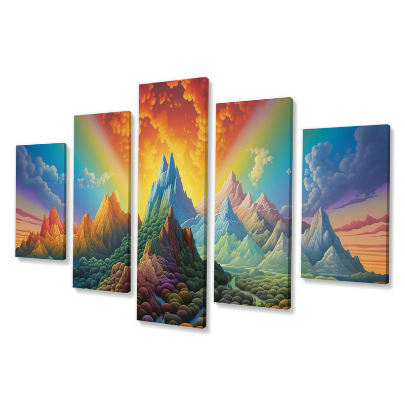 Montagnes Conscience Rainbow Awakenings