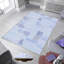 Tapis de qualité supérieure imprimé en 3D, 4,6 x 7,2 pieds, 100% polyester, hauteur de poils de 0,3 pouce | Antibactérien, antidérapant, dessous lavable à la machine | Parfait pour le salon, la chambre à coucher et les aires de jeux pour enfants, durable et élégant-1609997082