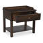 Table de chevet Vianna - brun foncé