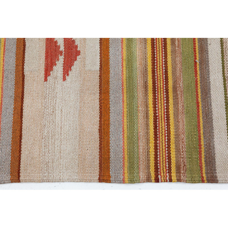 Vintage One-of-a-Kind Rectangle 5'2" X 7'10" Area Rug