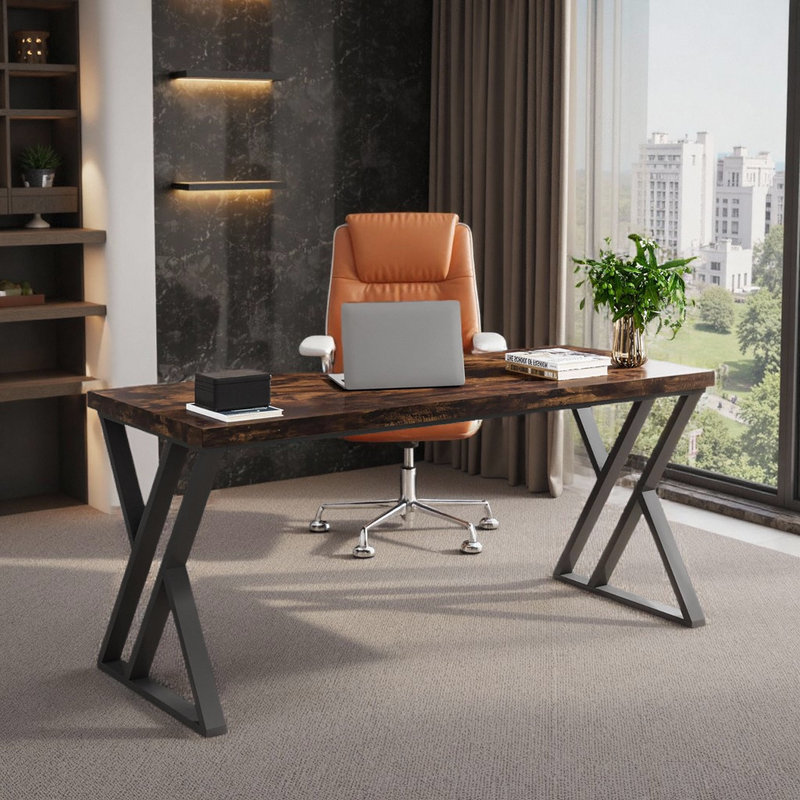 Bureau d'écriture 55 "Modern, Brun