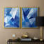 ABSTRACT Series Lxxiii - reproduction encadrée de qualité supérieure - prête à être accrochée - aucun clou requis - aucun clou requis-1726481967-1726482130